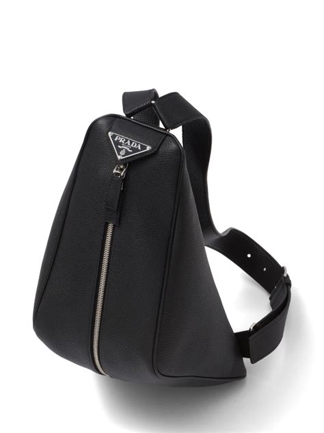 prada triangle backpack|prada triangle bag men.